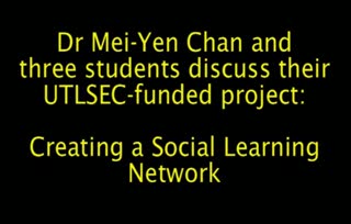 Creating a social learning network using Facebook